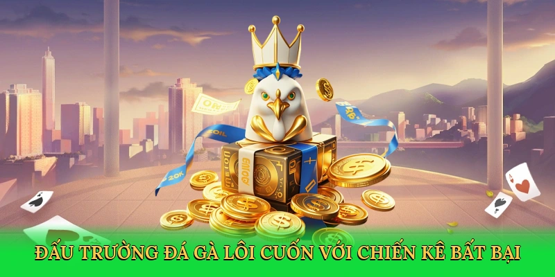 Đấu trường đá gà lôi cuốn với chiến kê bất bại và cá cược trực tiếp