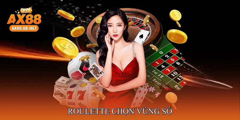 Roulette chọn vùng số