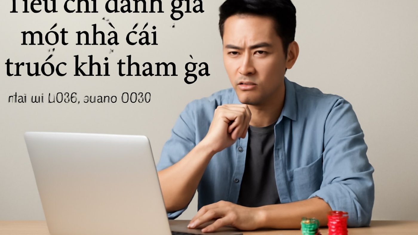 Minh họa: Tiêu chí đánh giá một nhà cái trước khi tham gia