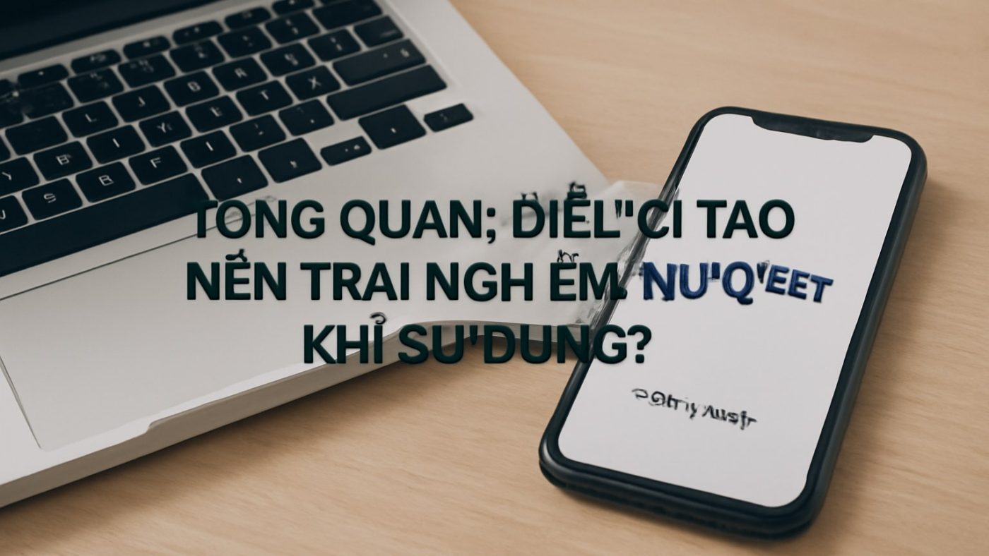 Minh họa: Tổng quan: Điều gì tạo nên trải nghiệm mượt khi sử dụng?