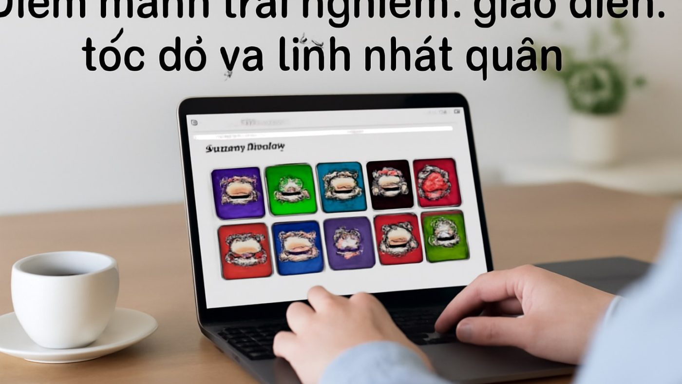Điểm mạnh trải nghiệm: giao diện, tốc độ và tính nhất quán Minh họa: Điểm mạnh trải nghiệm: giao diện, tốc độ và tính nhất quán